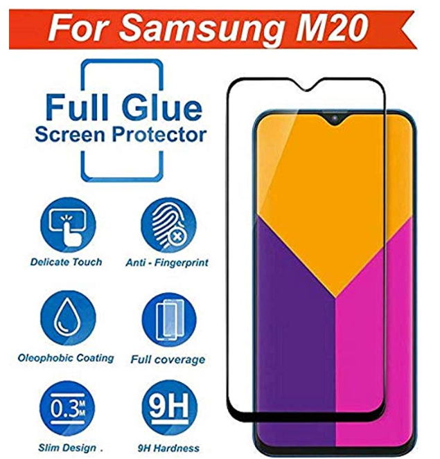 Original Kavacha Premium Samsung Galaxy M20 Tempered Glass