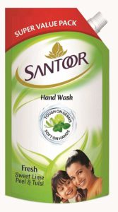 Santoor Hand Wash Fresh