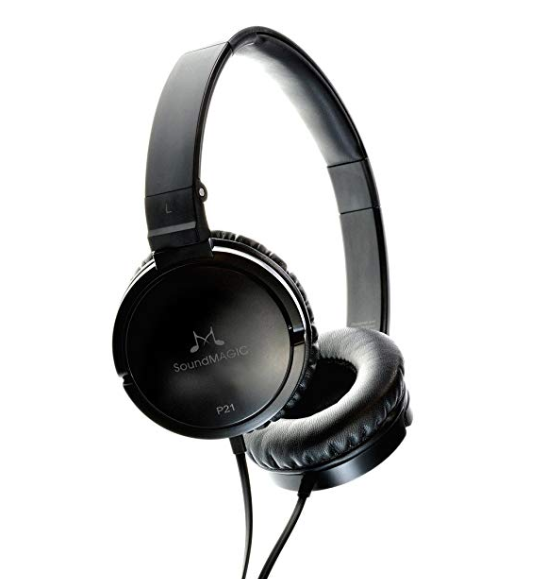 Soundmagic P21 Over-Ear Headphones (Black)