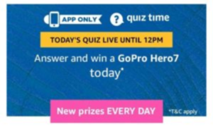 amazon quiz gopro