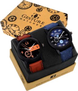 3496k-Set Of Two Combo Watch - For Men
