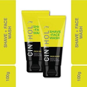 Amazon- Cinthol Shave Plus Facewash, 100g (Pack of 2) at Rs 136