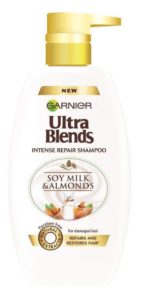 Amazon- Garnier Ultra Blends Soy Milk and Almonds Shampoo, 640ml  at Rs 240