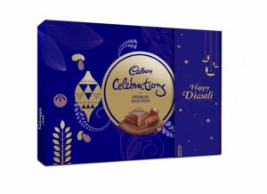 Amazon Loot- Cadbury Celebrations Premium Assorted Chocolate Gift Pack, 286.3g with Extra Happy Diwali Sleeve at Rs 99