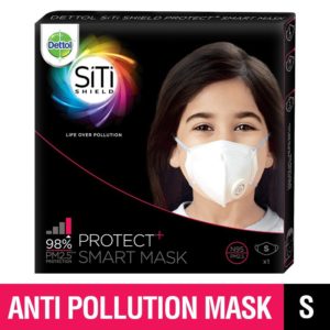 Amazon Steal- Dettol Anti Pollution Mask N95 Siti Shield (Small) at Rs 70