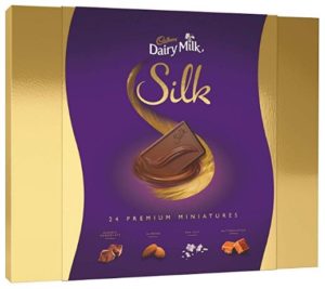 Cadbury Dairy Milk Silk Miniatures Chocolate Gift Box, 240g