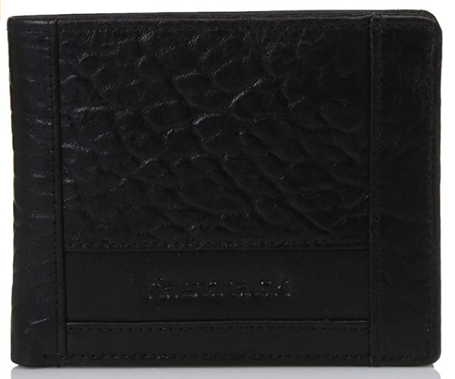 Fastrack Black Men's Wallet (C0407LBK01) 