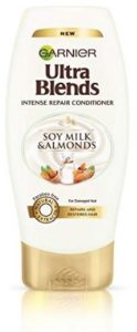 Garnier Ultra Blends Soy Milk and Almonds Conditioner, 175ml