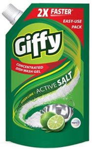 Giffy Green Lime and Active Salt 1000ml