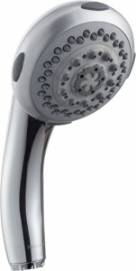 Hindware F160085CP 95mm, ABS 5 Flow Hand Shower Adjust (Chrome)