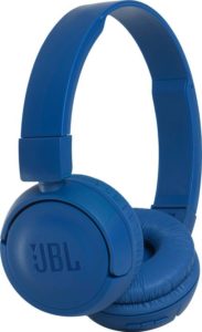 JBL T450BT Bluetooth Headset with Mic (Blue, On the Ear)