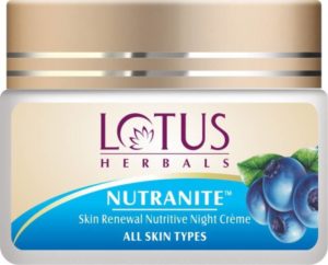 Lotus HERBALS NUTRANITE Skin Renewal Nutritive Night Creame (50g)