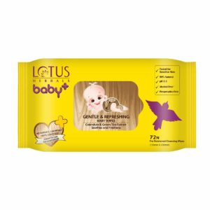 Lotus Herbals Baby+ Gentle and Refreshing Baby Wipes