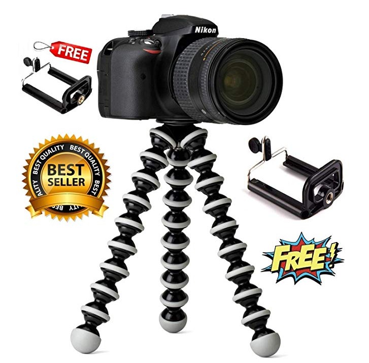 Mobias Retails, Flexible Octopus Foldable Tripod