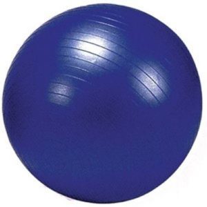 Nivia Anti Burst Ball With Foot Pump-Blue 85cm