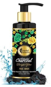 Oriental Botanics Activated Charcoal Bright Glow Face Wash 200ml