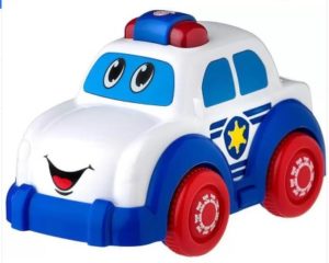 Playgro Sounds and Lights Police Truck  (Multicolor)