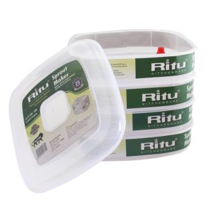 Ritu Plastic Sprout Maker, Clear