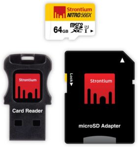 Strontium Nitro 64 GB SDXC Class 10 Memory Card (With Adapter)