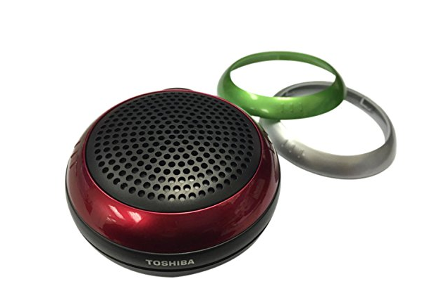 Toshiba TY-WSP21 IPX-4 Water Resistant Portable Wireless Bluetooth Speaker 