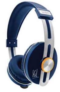 URBN Thump 500 MS Dhoni Edition Bluetooth Wireless Headphone with HD Sound Deep Bass and Built-in Microphone (Blue)