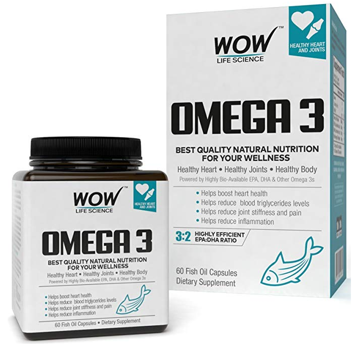 Wow Omega-3 Fish Oil 1000 mg