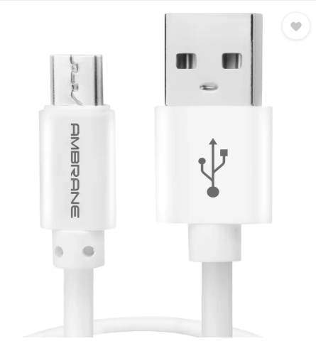 Ambrane ACM-1 1m Micro USB Cable