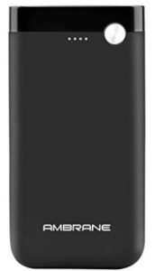 Ambrane PP-11 10000mAH Lithium Polymer Power Bank (Black)