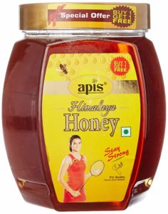 Apis Himalaya Honey, 1kg (Buy 1 Get 1 Free) at Rs.255 Only