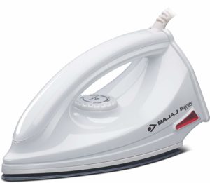 Bajaj Majesty DX 6 1000-Watt Dry Iron (White) at Rs.519 Only