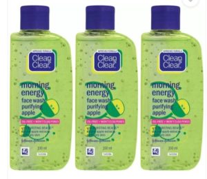 Clean & Clear Morning Energy Apple Facewash Face Wash (300 ml)
