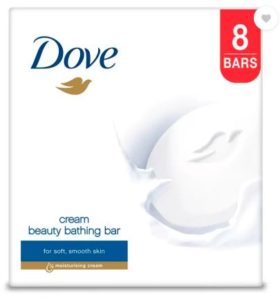 Dove Cream Beauty Bathing Bar (800 g, Pack of 8)