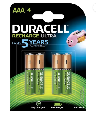 Duracell Ultra A A A - 4 Pcs - 900 mAh Battery  (Pack of 4)