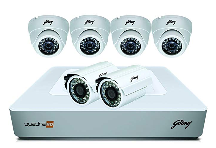 Godrej Security Solutions See Thru 720P 8 Channel