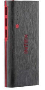 Intex IT-PB12.5K 12500 mAH Power Bank (Black-Red)