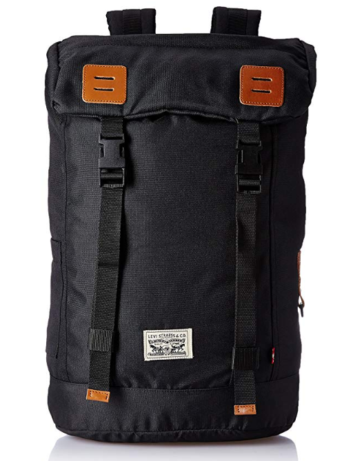 Levi's Fabric 32 cms Black Backpack (38004-0022) 