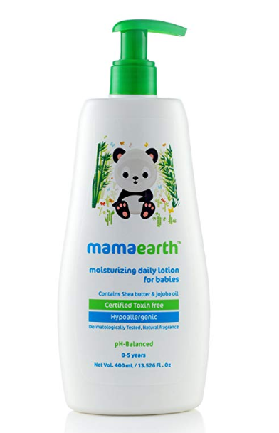 Mamaearth Daily Moisturizing Lotion for Babies, 400ml