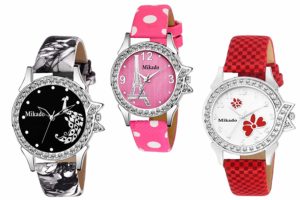 Mikado Analogue Multicolor Romina Combo Set of Women's Watches