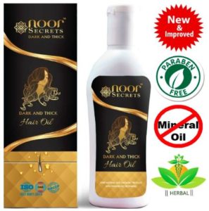 Noor Secrets Dark And Thick Hair Oil, 100ml