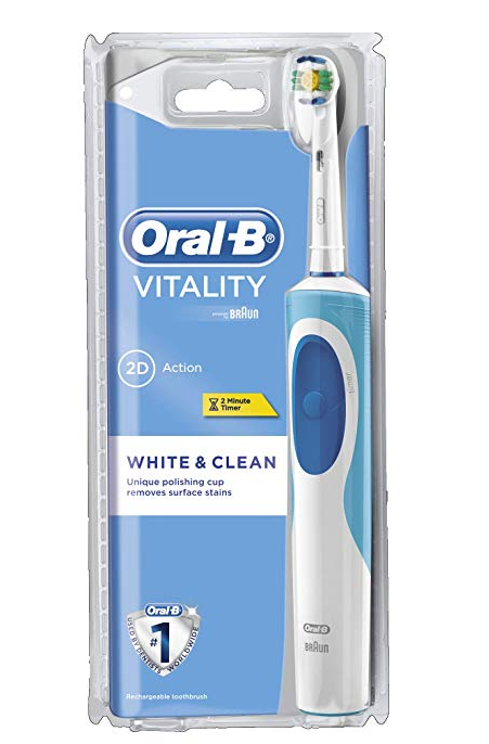 Oral B Vitality White and Clean Electric Rechargeable Toothbrush