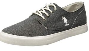 US Polo Association Men's Tipper Grey Sneakers-6 UK/India (40 EU) 