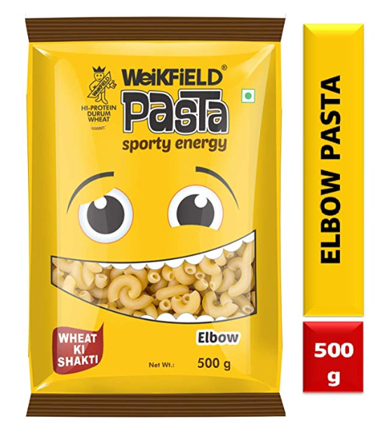 Weikfield Pasta, Elbow, 500g 