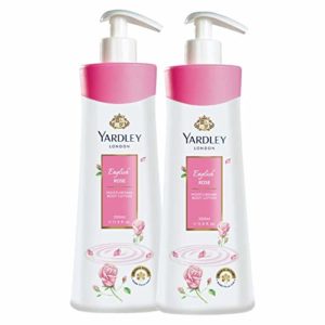 Yardley London English Rose Hand and Body Lotion 350ml (Pack of 2)