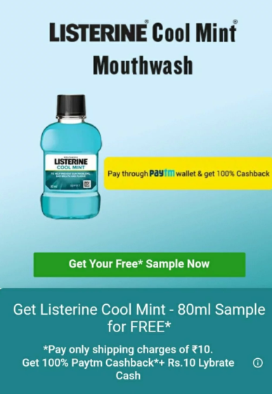 listerine chennai