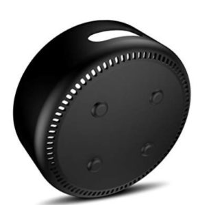 AWINNER Silicone Case for Amazon Echo Dot 2nd (Black)