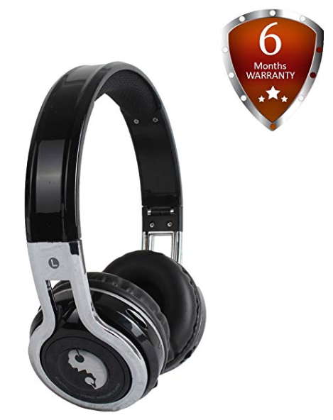 Acid Eye KB2600 Over Ear 2.1 Stereo Wireless Bluetooth Headset with Mic