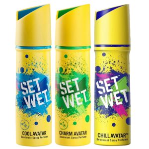 Amazon- Buy Set Wet Deodorant Spray Perfume