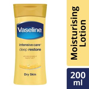 Amazon -  Vaseline Intensive Care Deep Restore Body Lotion, 200ml In Just Rs.109