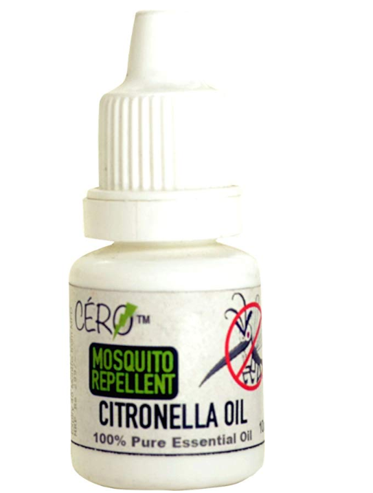 Cero 100 Percent Pure Essential Oil, Citronella Oil Mosquito Repellent Oil - 10 ml