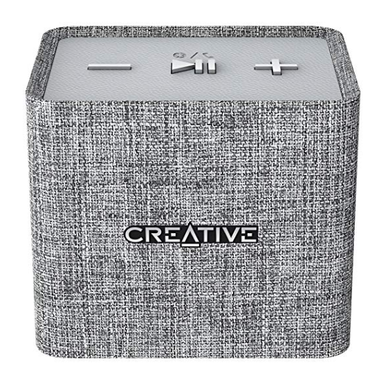 Creative NUNO MICRO Bluetooth Wireless Speaker - Grey